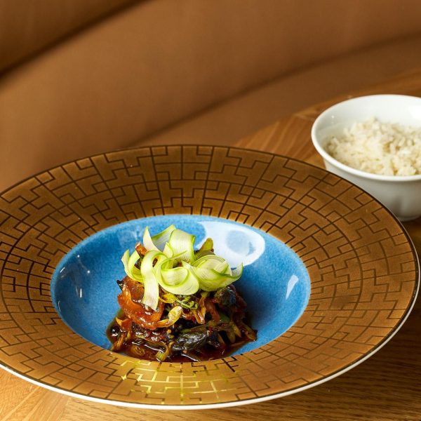 plated Chinese cuisine